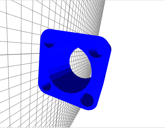 Penyangga Atas ( Anemometer )